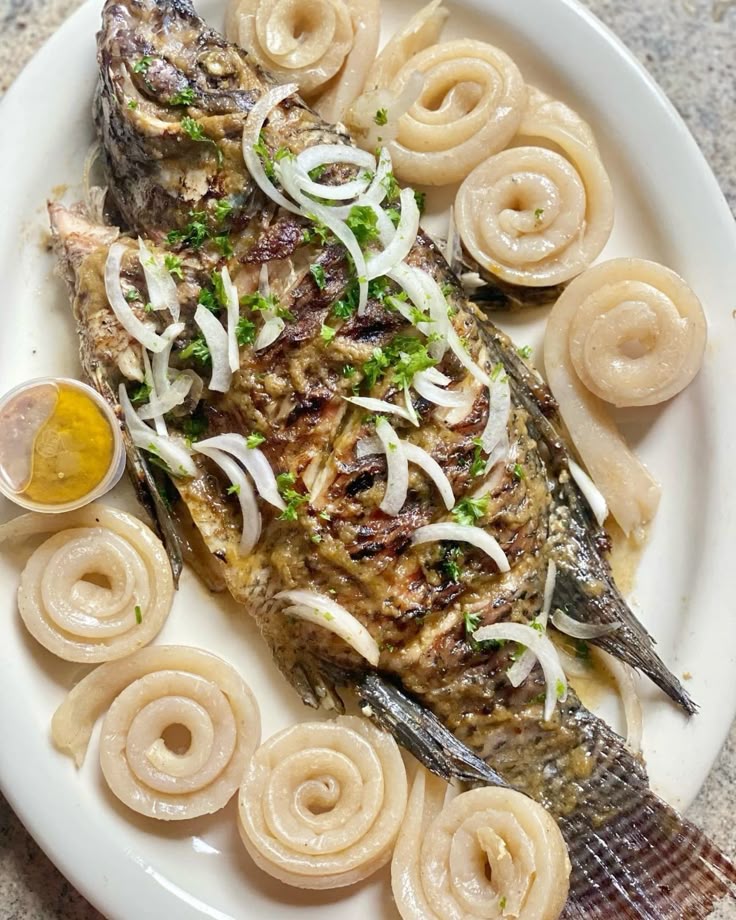 Poisson braisé